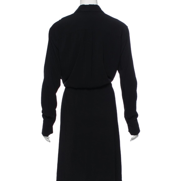 Vince Black Button-up Midi Dress S - Picture 3 of 3